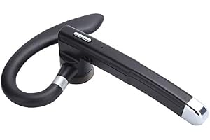 YYK-520 Trådlöst Affärsheadset, Multifunktionellt Trådlöst Bluetooth-hörlurar V5.0, Handsfree Hörlurar med Bärbart Laddningsfack för Körning/Affärer/Kontor