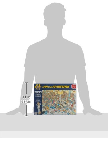 Jan van Haasteren -  2000-Piece Queued Up Jigsaw Puzzle