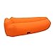Produktbild Weastion Sommer wasserdichte Nylon Leicht Zu Reinigen Umweltschutz Verschleißfeste Outdoor Aufblasbares Sofa Faul Aufblasbares Schlafsofa Aufblasbares Sofa Camping Schlafsack (Color : Orange)