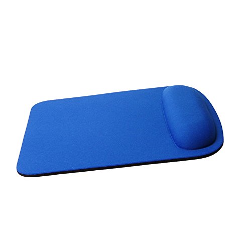 Cuadrado de color s  lido antideslizante alfombrilla de rat  n suave reposamu  ecas dise  o PC Gaming Mousepad
