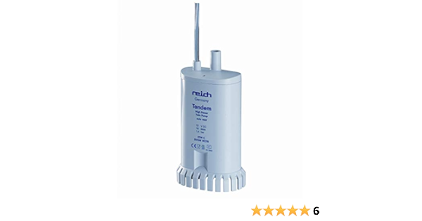 Reich 19L Submersible Pump With Check Valve | Reich Code: 611-4419EB | Reich Pumps