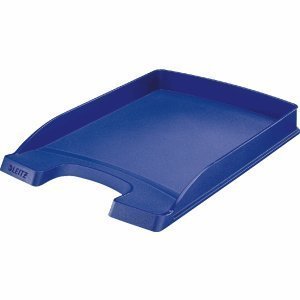 Preisvergleich Produktbild Leitz 10 x Briefkorb Flach Plus blau