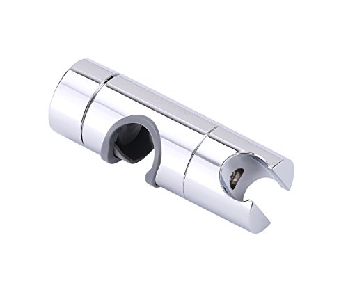 flintronic Brausehalter Ersatz 18–25 mm, Verstellbar Brausehalter Dusche kopf ABS Chrome Fertig, für Badezimmer - 3