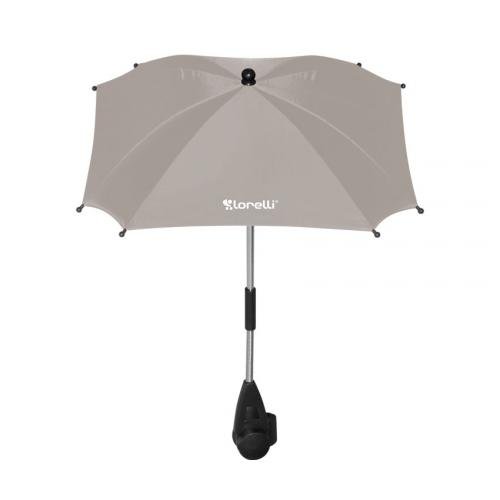 LORELLI UMBRELLA UV PROTECTION BEIGE stroller pram parasol pushchair sun shade