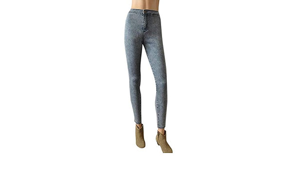 Jeans da donna a vita alta skinny snellenti snellenti glutei elasticizzati  modellanti leggings curve sexy push up slim fit jeans elasticizzati blu  cielo XXL : Amazon.it: Abbigliamento