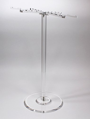 Estellani® hoher Schmuckständer „Karussell“ Höhe47cm, Schmuckhalter, Kettenständer, Jewelry Display, Schmuckaufbewahrung, Kettenaufbewahrung, Schmuckdisplay, Armbandhalter, Collierständer - 3