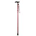 Price comparison product image TOOGOO(R) Fold Folding Walking Stick Adjustable Lightweight Aluminium Non Slip Cane Pole - red
