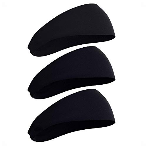 Preisvergleich Produktbild Jakiload Sport Stirnband, Polyester Antitranspirant Haarband, Fitness Schweiß Stirnband, Yoga Haarband 3 ausgeführt