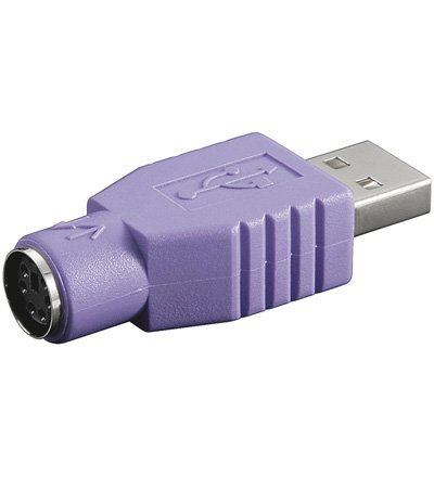 Adapter USB A Stecker auf PS/2 Buchse passiv