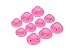 GODHL 20pcs Fashion curlers Silicone No Clip Hair Curlers Rollers Beauty Hair Styling Tools