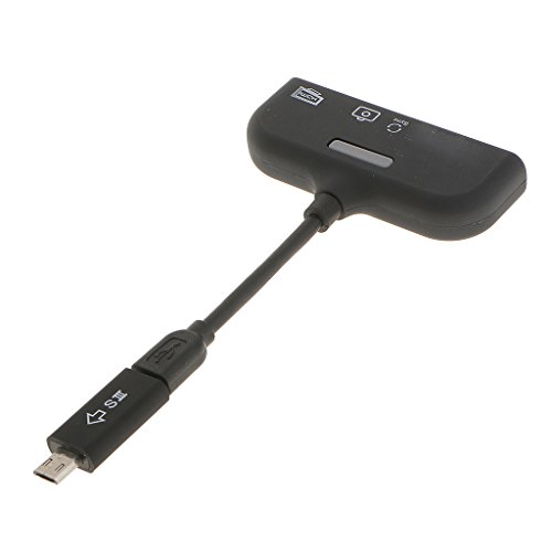 MagiDeal 5in1 Multifunktionale Karten Leser & OTG HDMI Adapter für SYNC -Handy Lesen - 5
