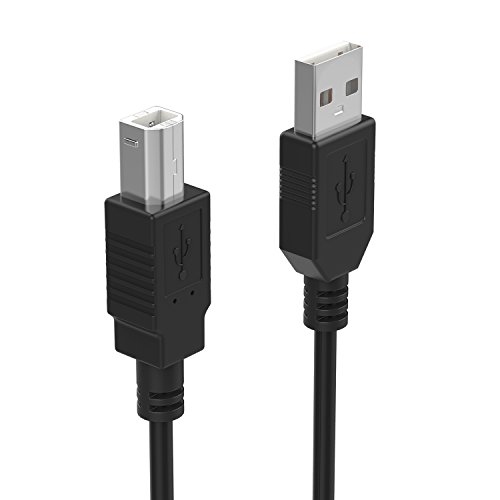 Drucker Kabel, Rankie 3-Pack 0.9m USB 2.0 Typ A zu B Kabel (Schwarz) – R1362C - 7