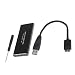 Produktbild Festplatte Externes Gehäuse Case USB3.0 zu NGFF M.2 SATA B SSD Schwarz Konverter Mobile Festplatte Adapter