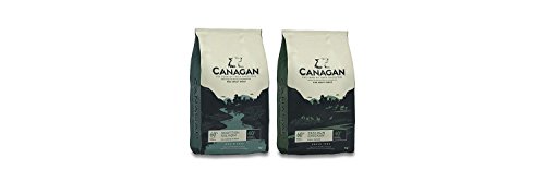 2-x-12kg-Canagan-Salmon-Chicken-Grain-Free-Adult-Dry-Dog-Food-Multibuy