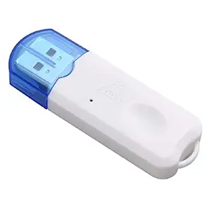 AS Class USB Wireless Dongle USB Wireless Bluetooth USB Adapter (White)