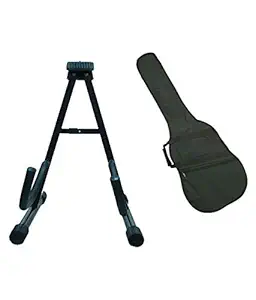 HRB MUSICALS combo guitar stand & guitar bag NON PADDED
