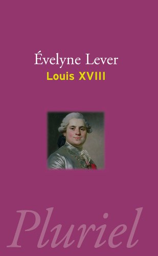 couverture de : Louis XVIII