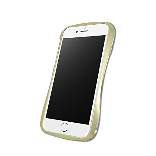 DRACO Design Draco Plus Aluminum Bumper Case for iPhone 6/6S Plus  Carrying Case Retail Packaging Champagne Gold