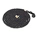Produktbild flexibler Gartenschlauch Wasserschlauch Flexi Pro Black 30 m wachsender Wasserschlauch mit Sprühpistole, Ruhezustand 12 m