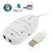 Produktbild MEIHE-Cables/Adapters Kabel und Adapter USB-Schnittstelle Gitarren Link Kabel PC/MAC Aufnahme (Farbe : Weiß)