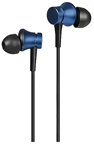 Ovono Dual Driver in-Ear Earphones with Mic and Long Tangle-Free Cable(Blue)