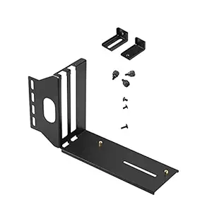 MAXBELL Black PCIe 16X Graphics Card Vertical Bracket Mount GPU Holders Adapter