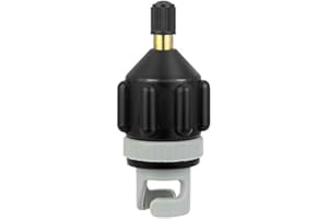 DECARETA Valvola Adattatore SUP Adattatore Pompa Gonfiabile Convertitore di Valvole con Valvola Aria Convenzionale Standard Adattatore per valvola, Canoa, Pompa ad Aria