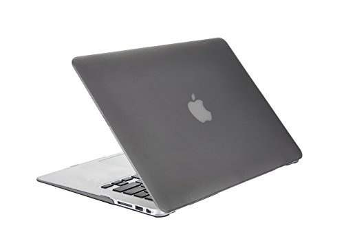 Macbook Air 11 Hülle,TECOOL [Ultra Slim Serie] Plastik Hartschale Schutzhülle Snap Case und Silicon Tastatur Abdeckung für Apple MacBook Air 11.6 Zoll – Grau - 4