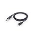 Produktbild Gembird cc-usb2-amlm-1 m 1 m USB auf Micro-USB B/Lightning Black USB Cable – USB Kabel (USB A, Micro-USB B/Lightning, Male/Male, Straight, Straight, Black)