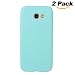 Produktbild Galaxy A5 2017 Hülle Dünn Silikon, Asnlove 2 Pack Handy Schutzhülle für Samsung Galaxy A5 2017 Hülle TPU Silikon Backcover Case Handytasche Einfarbig Telefon-Kasten Tasche Schutz Cover Design Grün