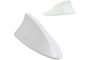 BOSTAR Coche Techo Superior Am/FM Radio Antena Aleta de tiburón Antena Universal de señal