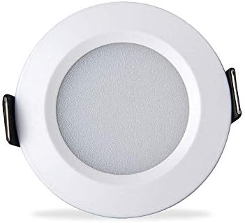 XAJGW Ceiling Lights, LED Flush Recessed Dimmable Panel Light, Downlights 5W 4000K for Home Office [Energy Class A++]