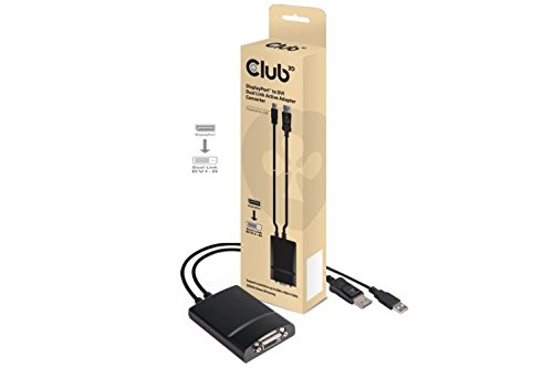 Club 3D CAC-1051 DisplayPort Adapter auf DVI-D, 2560×1600 60Hz, 330MHz, Stereo 3D - 2