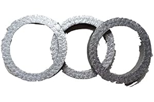 Jonoisax La Garniture De Compression À Garniture Tressée en Graphite Flexible Est Utilisée pour Le Presse-Étoupe De La Pompe, La Tige De Vanne Ou La Garniture Mécanique,6X6*1000mm