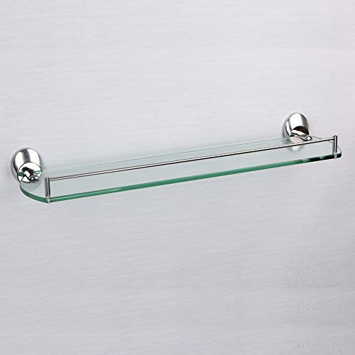 Preisvergleich Produktbild Modenny Rostfreier Edelstahl-Ablageboden Wand-angebrachtes Badezimmer-Glasregale vertieftes WC Eckwand-hängendes Gestell Waschraum-Duschseife-Schwamm-Organisa...