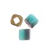 Produktbild Cubes Toho 1.5mm TC-01- Y857F - Hybrid Frosted Turquoise Apollo x10g