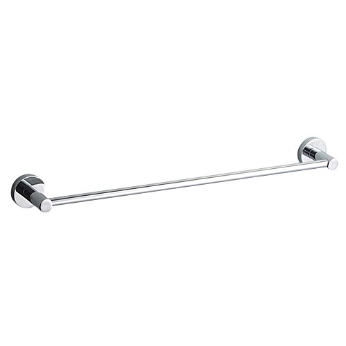 Spring Fever Moderne Bad Single Handtuch Bar Rack, Wandregal zum aufhängen Handtuch, SUS 304 Edelstahl, Chrom-Finish, Edelstahl, 40 cm