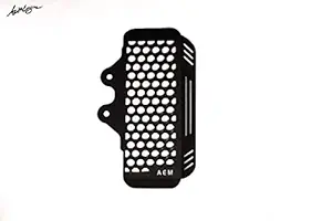 AUTO ENGINA Himalayan Radiator Guard Compatible for Royal Enfield Himalayan BS6 2021,BS4 and BS3 models (Satin Black)