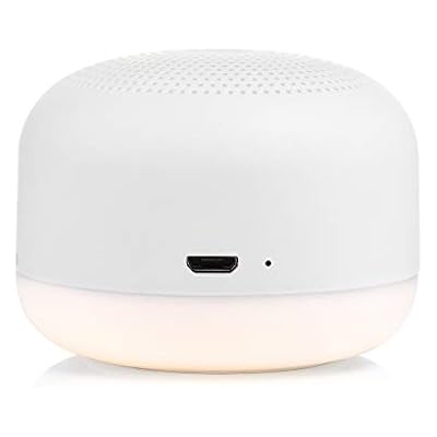 Marpac Yogasleep Travel Mini Portable White Noise Sound Machine, 6 Soothing Sounds, Soft Dimmable Night Light, Compact Sleep Therapy For Adults & Baby, Usb Rechargeable