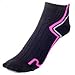 Produktbild EIGO Coolmax Socken, niedrig geschnitten, klein, Schwarz / Magenta