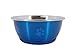 (10 Pack) Cheeko - Fusion Non Slip S/Steel Fashion Dog Bowl Blue 500ml