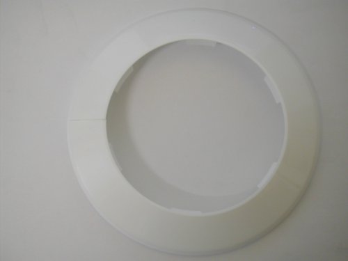 Erde Rohr Kragen 110 mm weiß - 2