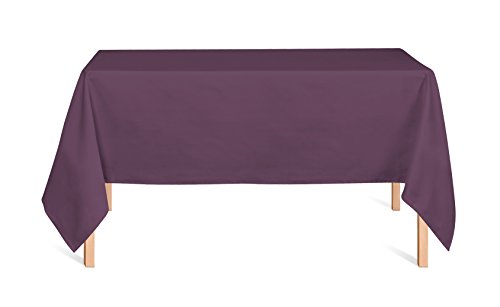 uni Tischdecke Tischtuch 40FARBEN!! - Größe und Farbe wählbar! PFLEGELEICHT Modern Rechteckig, Oval, Rund, Eckig (Erika Farbe 20, Eckig 130x130cm)