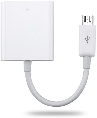 Cam Con Lightning Combination red MicroUSB-SD-Adapter