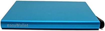 [2018 MODEL] Premium Credit Card Holder - Deluxe Aluminium Ejector Credit Card Wallet RFID Protection with Free Gift Box by easyWallet