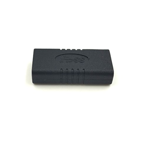 maxhood USB C Typ C weiblich zu weiblich Adapter, gerade Tiny usb-c USB 3.1 der U89 Buchse auf Buchse Kupplung Adapter Stecker für Laptop & Tablet & Handy (USB C F/F) - 5