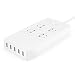 Produktbild Intelligenter USB-Stecker - Ladebuchse Verdrahtungsplatine Mit ABS + PC-Material Schutzleiste 1 5 Meter Weiß Porös,C