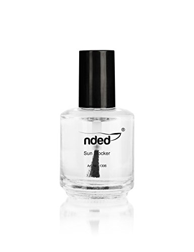 NDED Sunblocker - Anti-Gilb Nagellack - Spezial-Versiegler mit UV Schutz für Nägel, 15 ml, lufthärtend