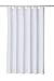 Produktbild Luckyies Anti-Schimmel Duschvorhang, Stoff, Weiß, Polyester Wasserdicht mit 12 Duschvorhangringe, 180 x 200 cm