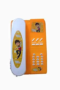 rishi quality presents toy telephone/phone for kids. diwali gift, birthday return gifts. (red)-Multi color